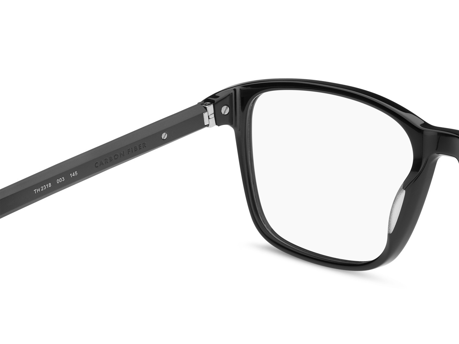 Eyeglasses Tommy Hilfiger Th 2318 111122 003 color matte black shape square 