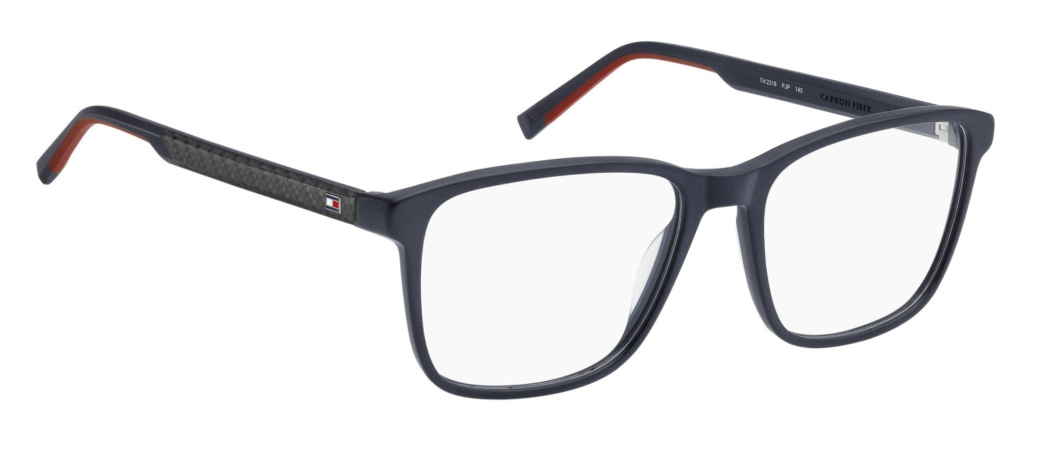 Eyeglasses Tommy Hilfiger Th 2318 111122 PJP color blue shape square 