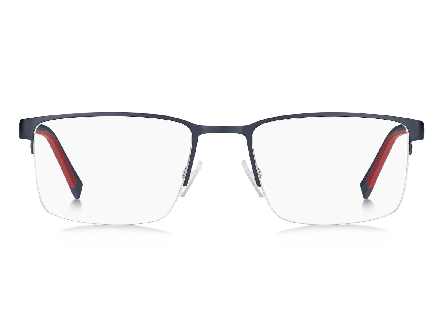 Eyeglasses Tommy Hilfiger Th 2316 111123 KU0 color matte blue ruthenium shape rectangle 