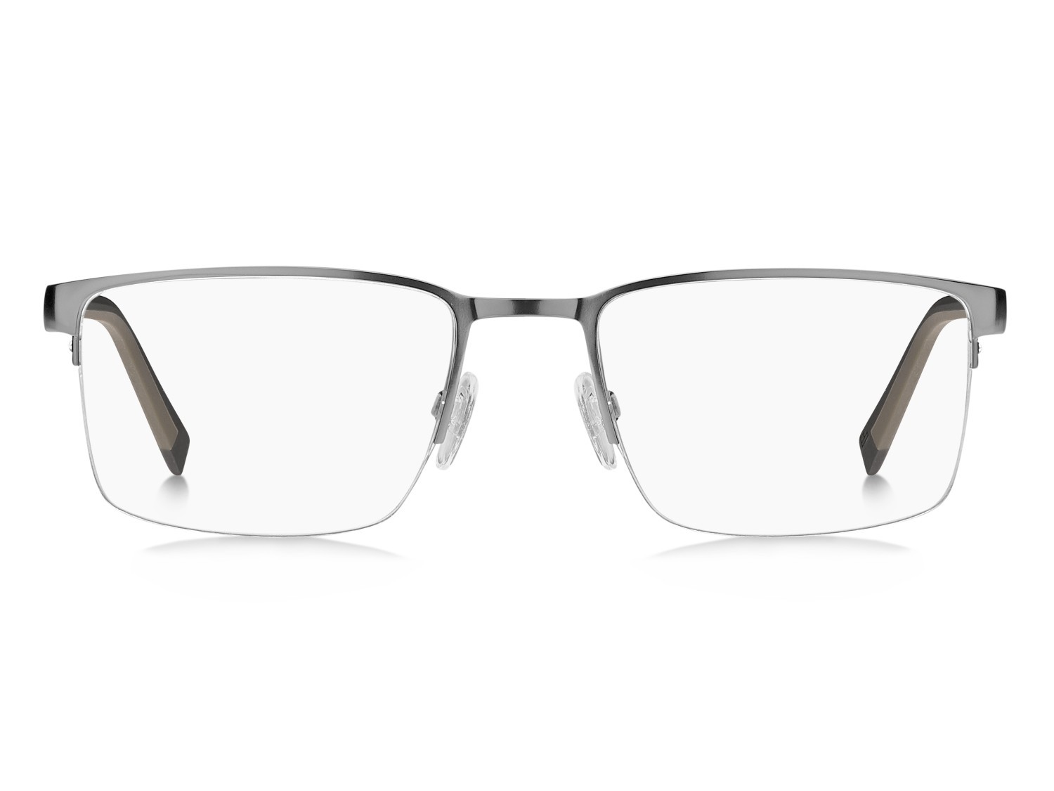 Eyeglasses Tommy Hilfiger Th 2316 111123 R80 color matte dark ruthenium shape rectangle 