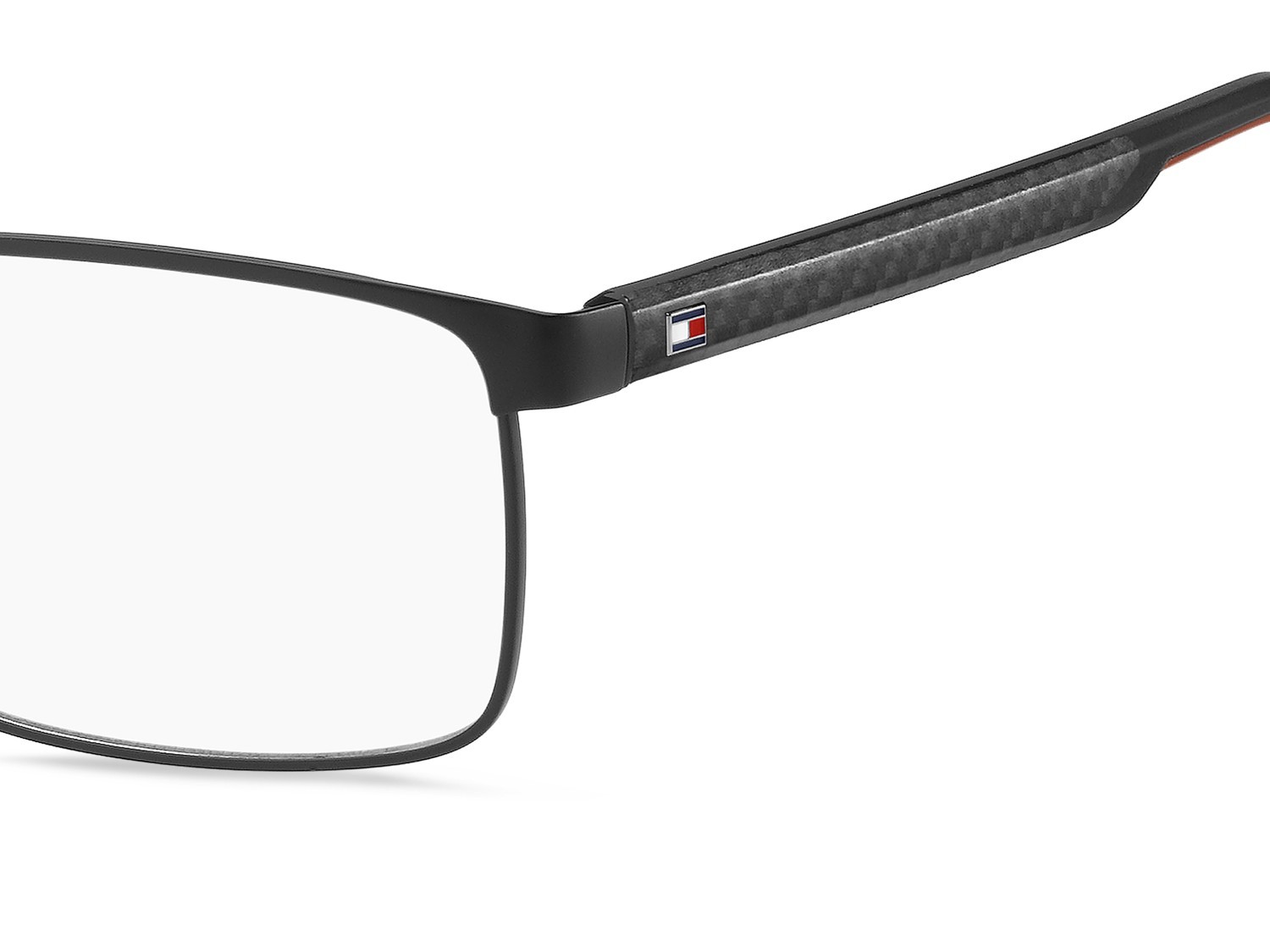 Occhiali da vista Tommy Hilfiger Th 2317 111159 003 colore matte black forma rettangolare 