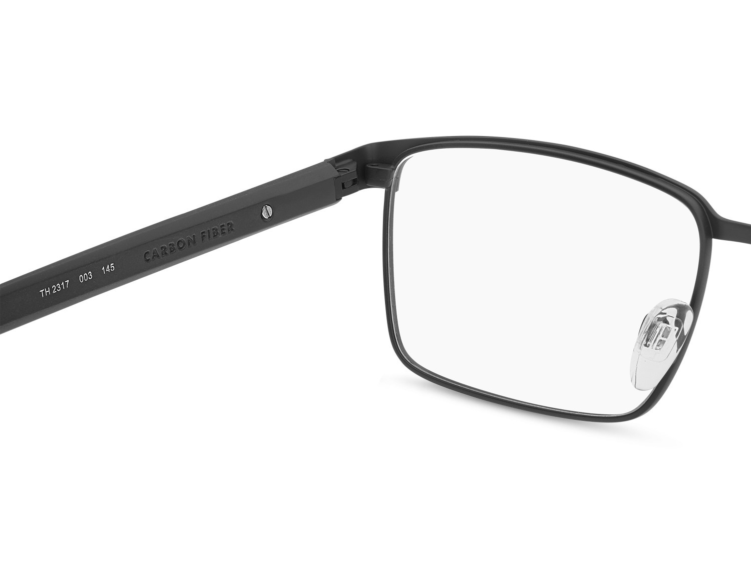 Occhiali da vista Tommy Hilfiger Th 2317 111159 003 colore matte black forma rettangolare 