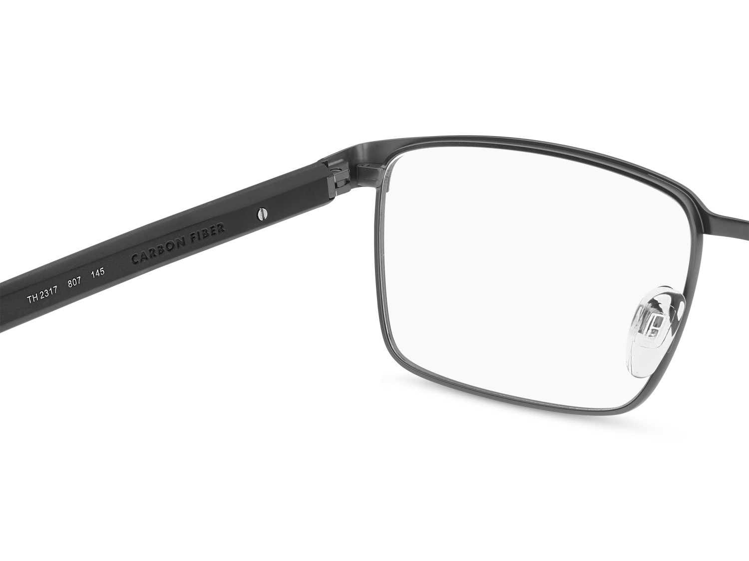Occhiali da vista Tommy Hilfiger Th 2317 111159 807 colore black forma rettangolare 