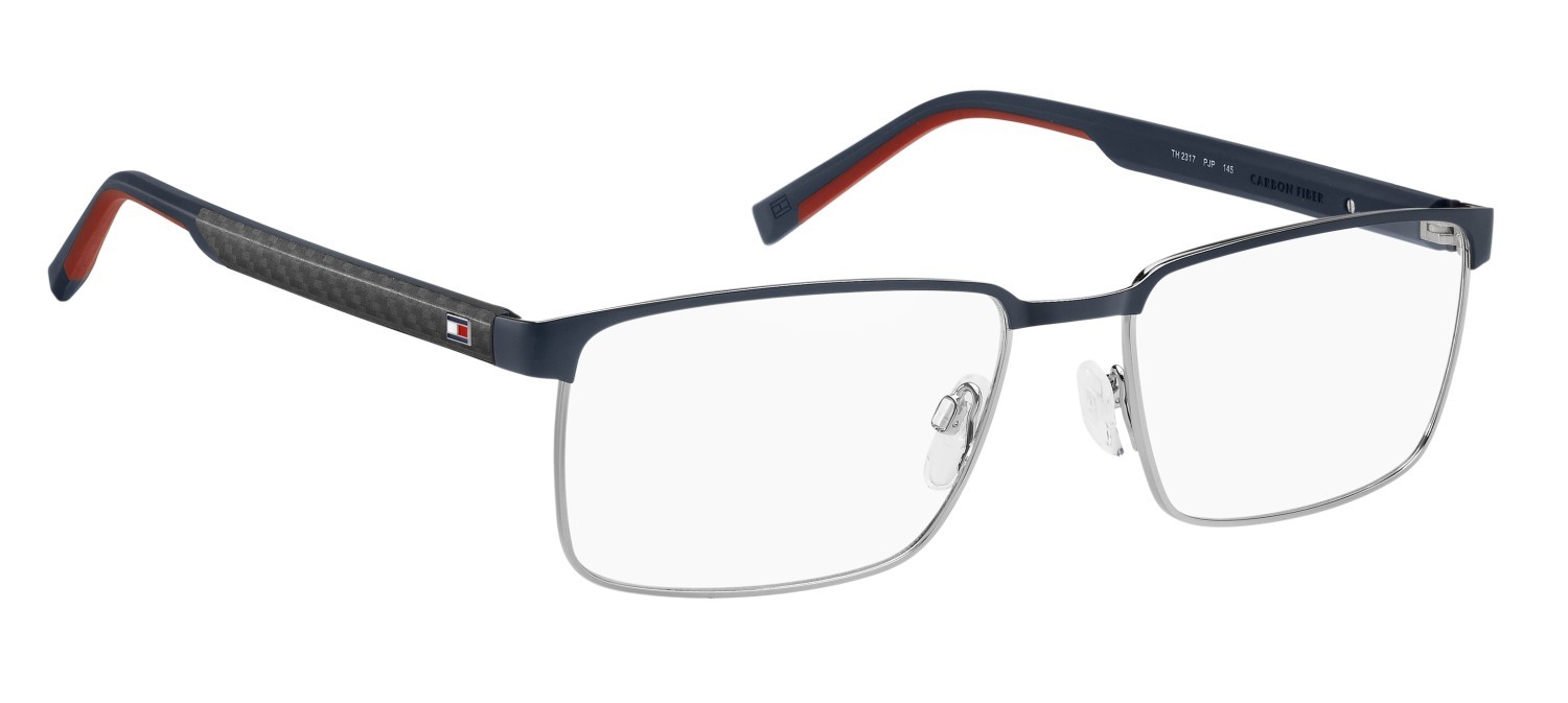Occhiali da vista Tommy Hilfiger Th 2317 111159 PJP colore blue forma rettangolare 