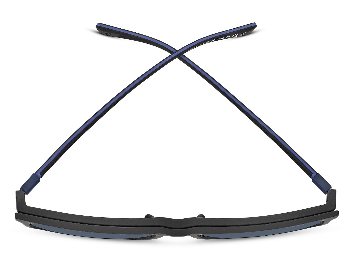 Occhiali da vista Tommy Hilfiger Th 2320/C 111166 D51 colore black blue forma quadrato lenti blue polarized