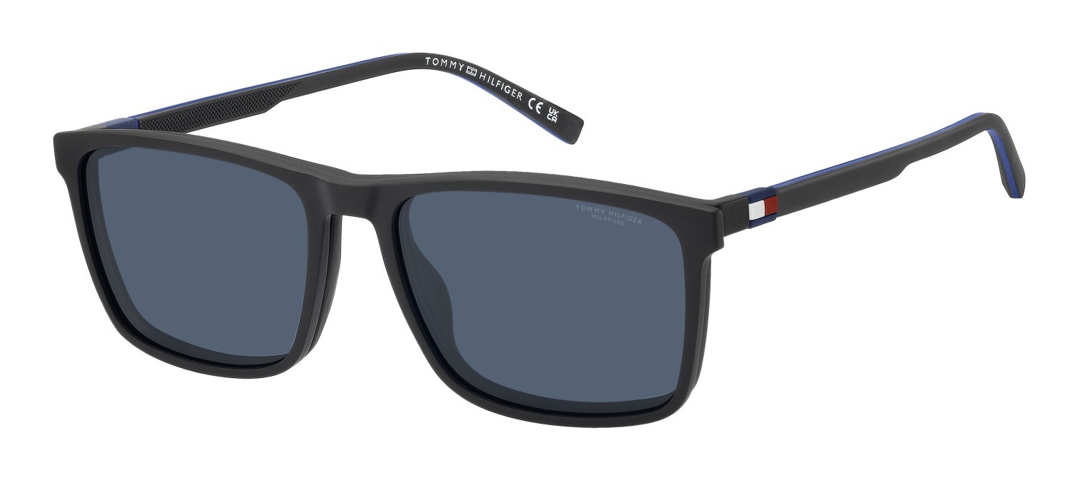 Occhiali da vista Tommy Hilfiger Th 2320/C 111166 D51 colore black blue forma quadrato lenti blue polarized