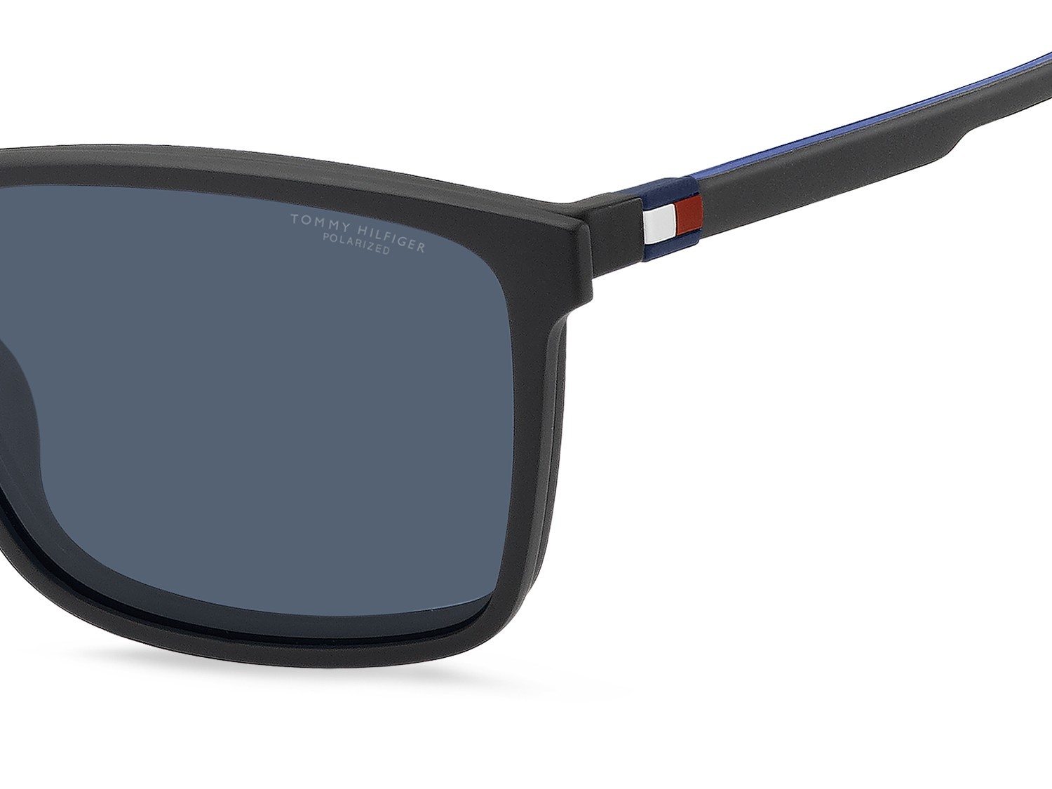 Occhiali da vista Tommy Hilfiger Th 2320/C 111166 D51 colore black blue forma quadrato lenti blue polarized