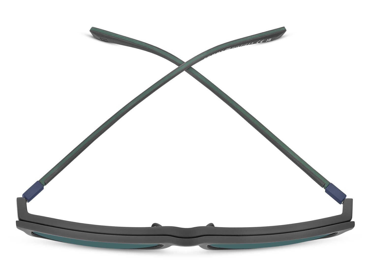 Occhiali da vista Tommy Hilfiger Th 2320/C 111166 KB7 colore grey forma quadrato lenti blue polarized