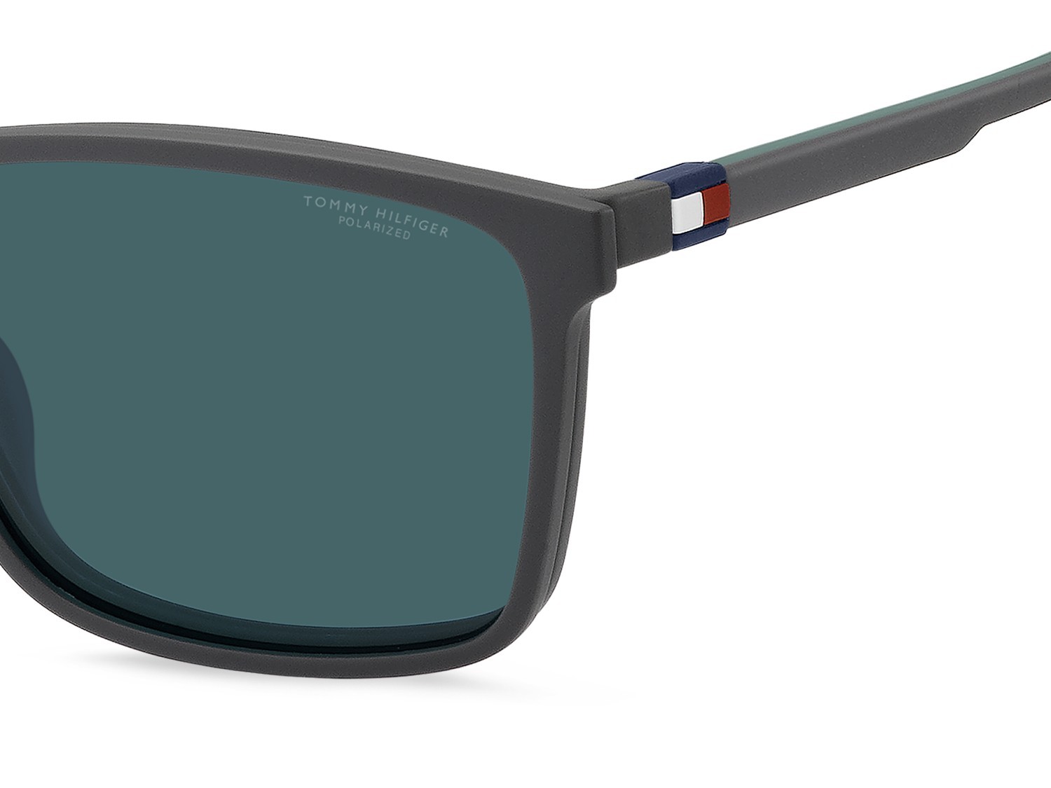 Occhiali da vista Tommy Hilfiger Th 2320/C 111166 KB7 colore grey forma quadrato lenti blue polarized