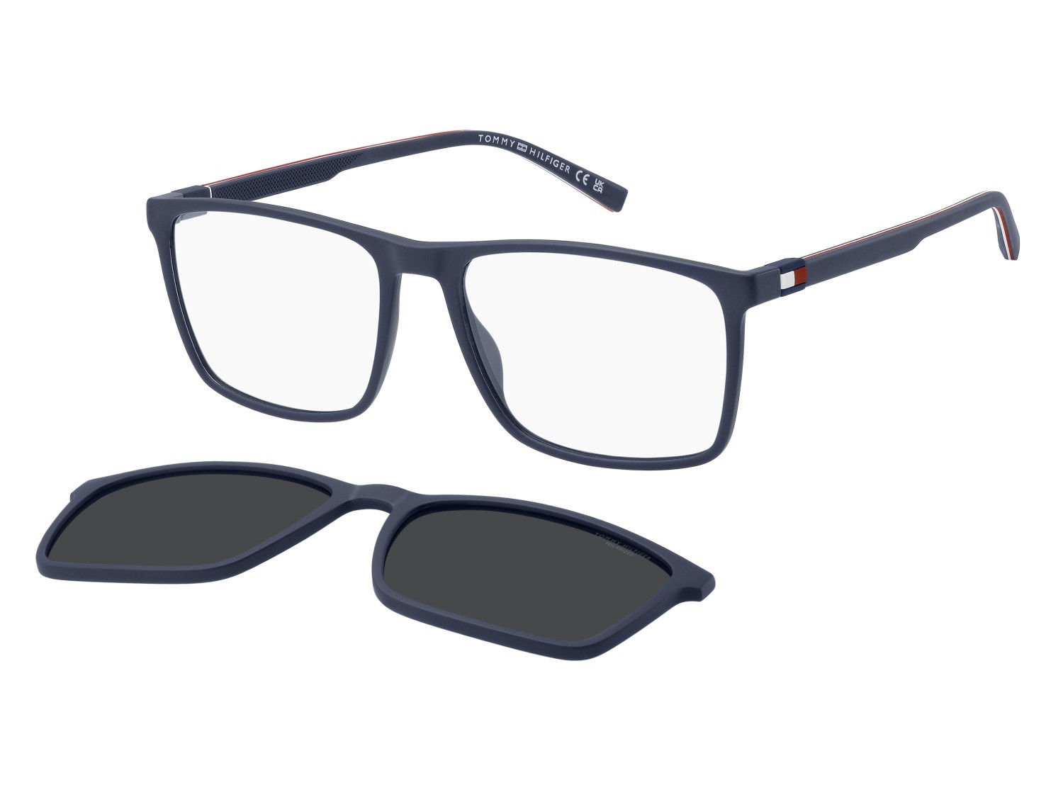 Occhiali da vista Tommy Hilfiger Th 2320/C 111166 PJP colore blue forma quadrato lenti grey polarized
