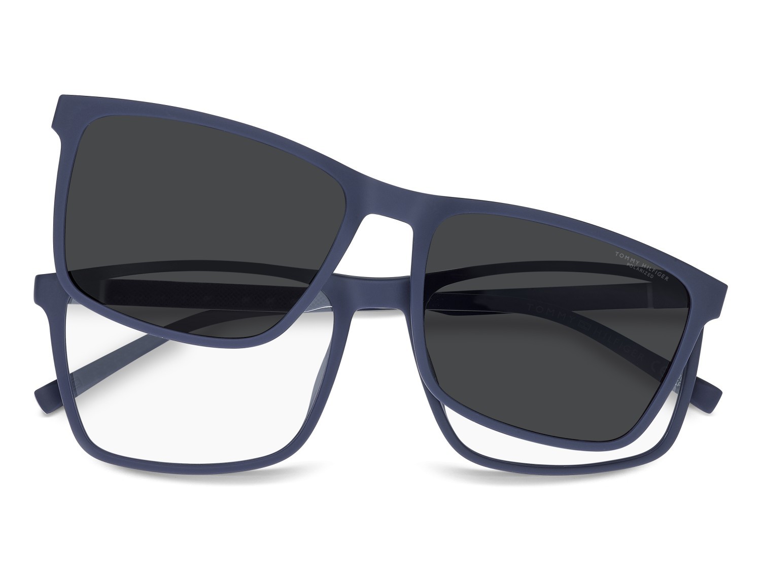 Occhiali da vista Tommy Hilfiger Th 2320/C 111166 PJP colore blue forma quadrato lenti grey polarized