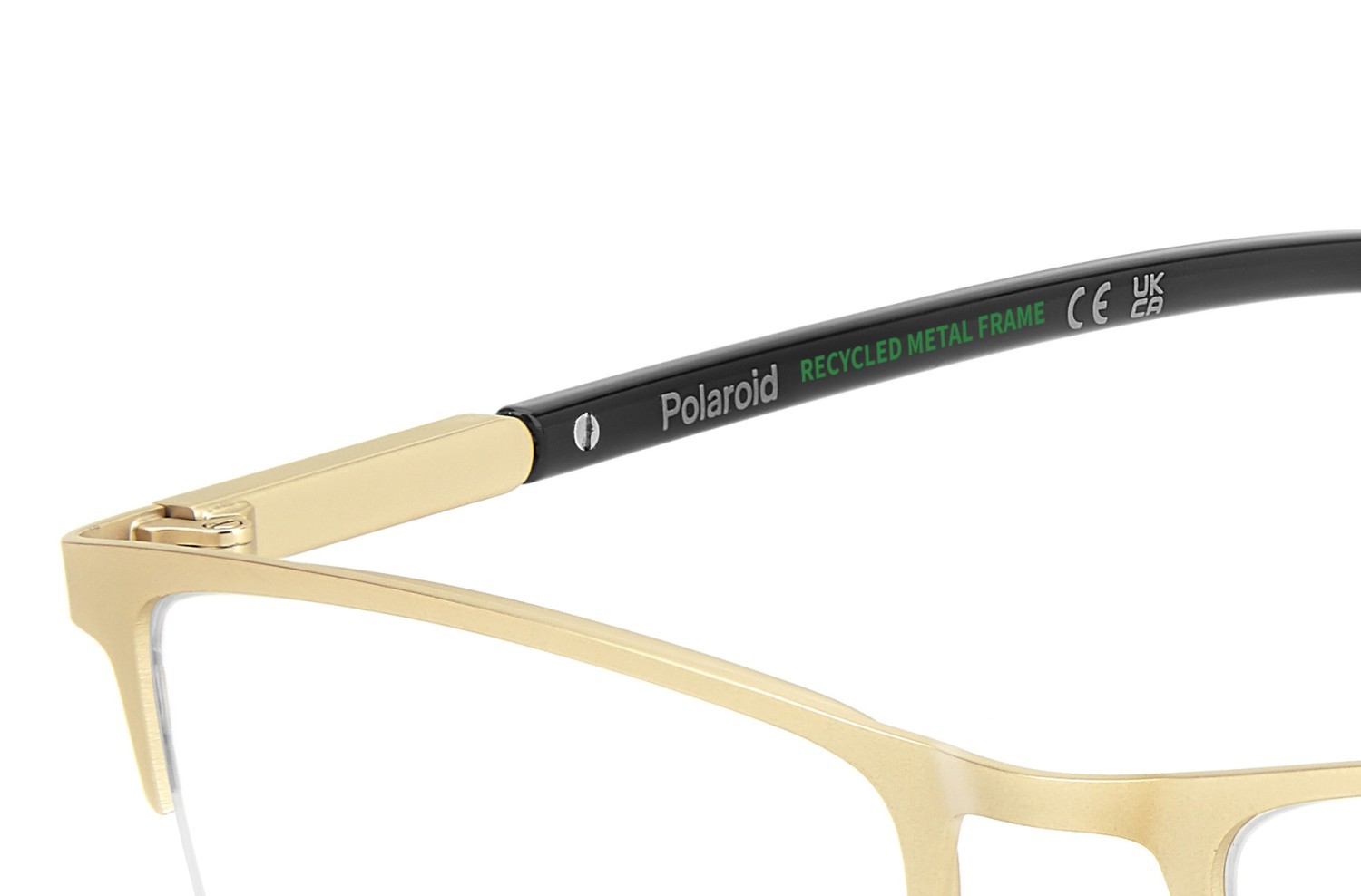 Eyeglasses Polaroid Pld D599 111224 AOZ color matte gold shape rectangle 