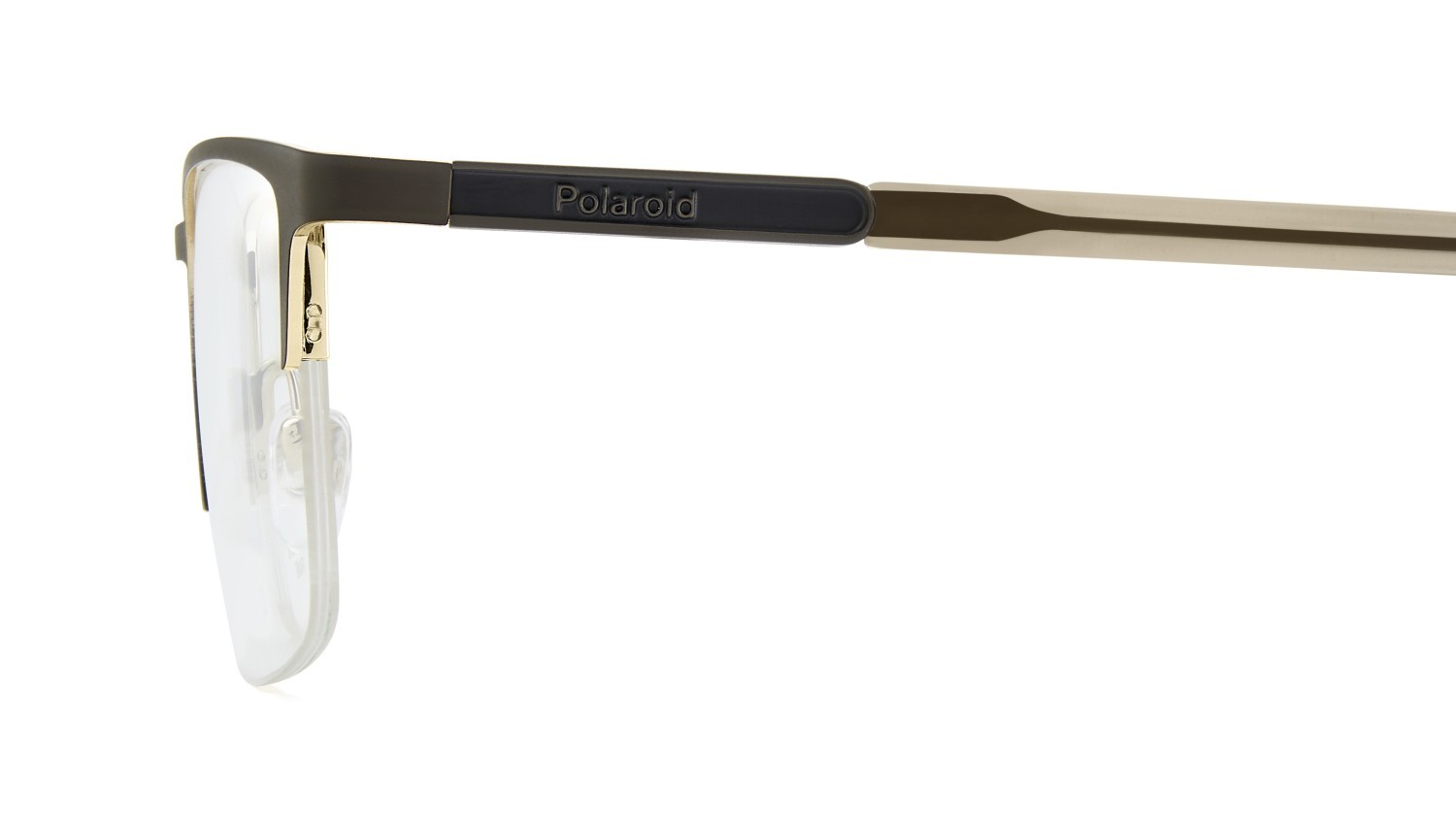 Eyeglasses Polaroid Pld D599 111224 UFM color matte brown gold shape rectangle 