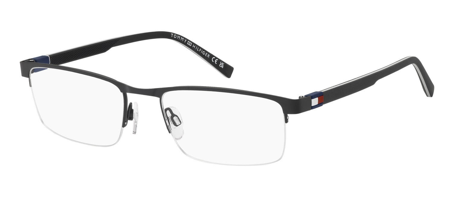 Occhiali da vista Tommy Hilfiger Th 2322 111240 003 colore matte black forma rettangolare 