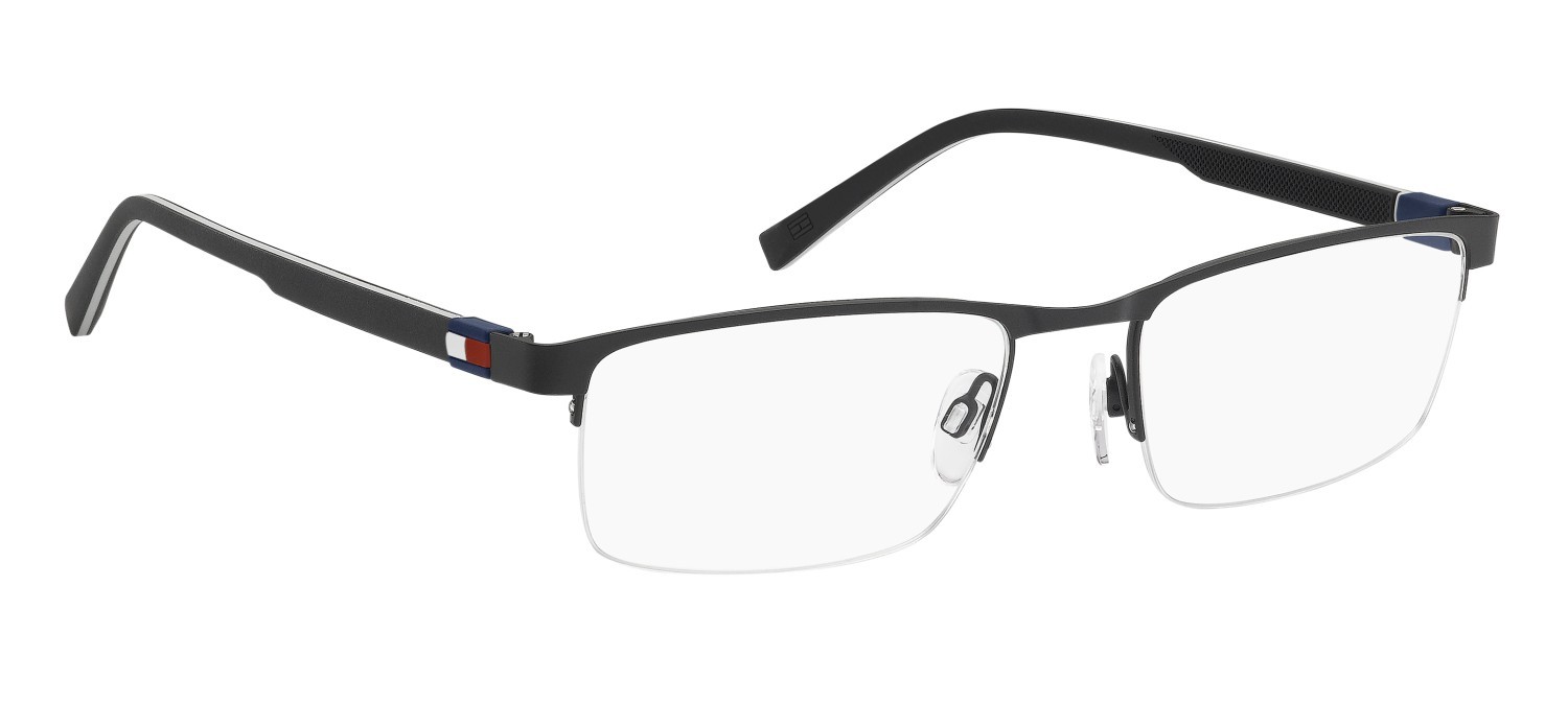 Occhiali da vista Tommy Hilfiger Th 2322 111240 003 colore matte black forma rettangolare 