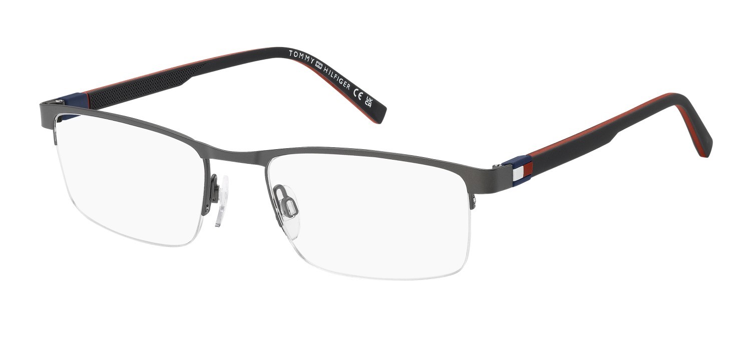 Occhiali da vista Tommy Hilfiger Th 2322 111240 SVK colore matte ruthenium black forma rettangolare 