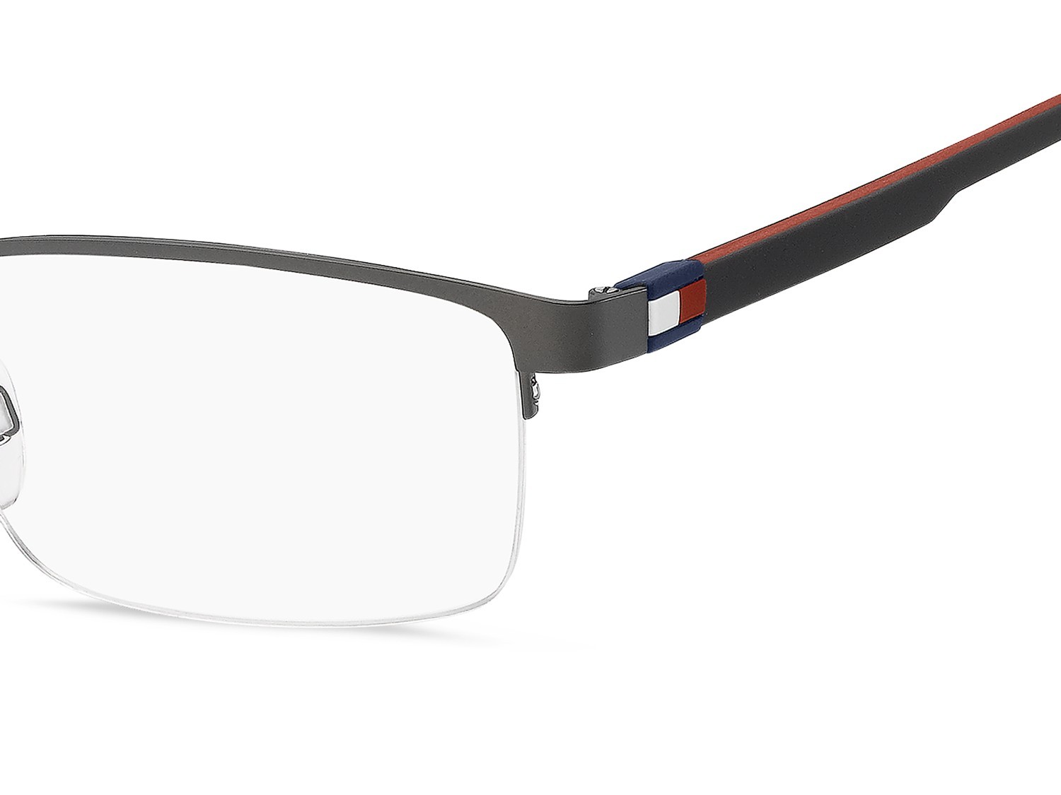 Occhiali da vista Tommy Hilfiger Th 2322 111240 SVK colore matte ruthenium black forma rettangolare 