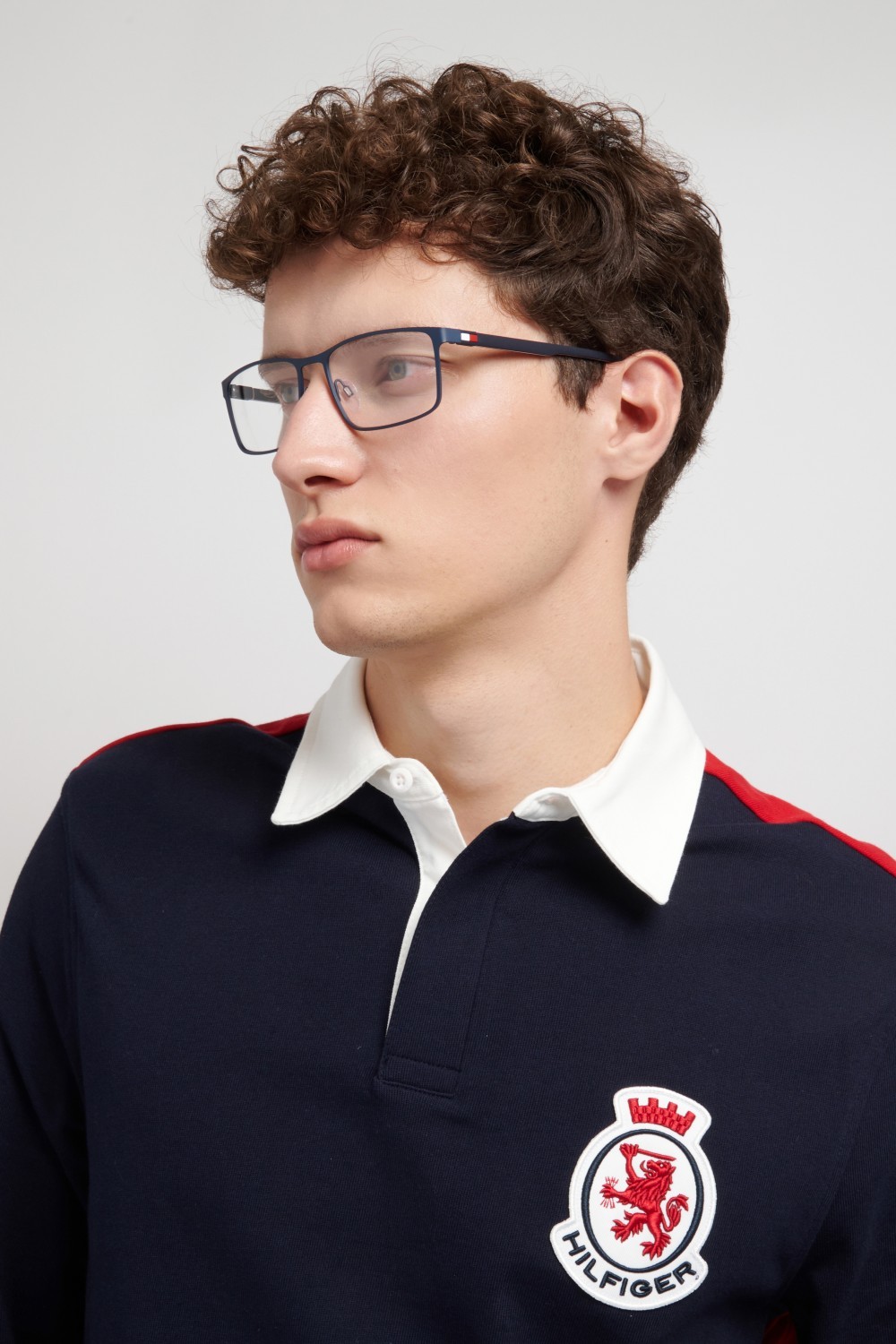 Occhiali da vista Tommy Hilfiger Th 2321 111241 PJP colore blue forma rettangolare 