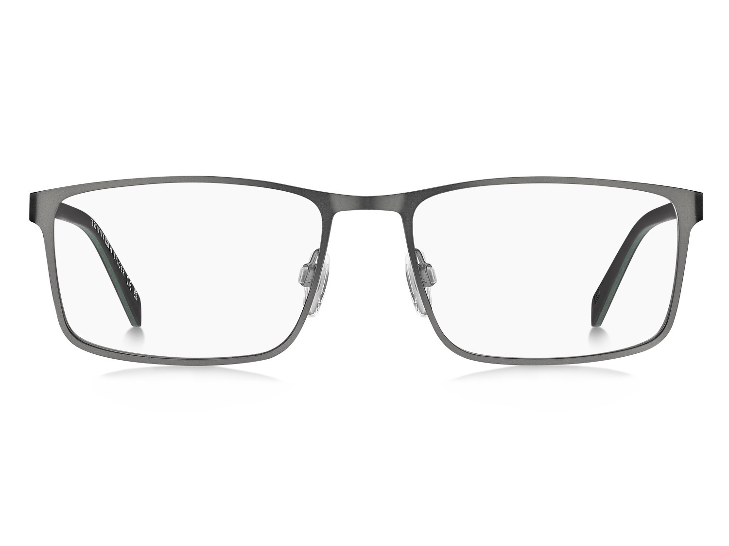 Occhiali da vista Tommy Hilfiger Th 2321 111241 R80 colore matte dark ruthenium forma rettangolare 