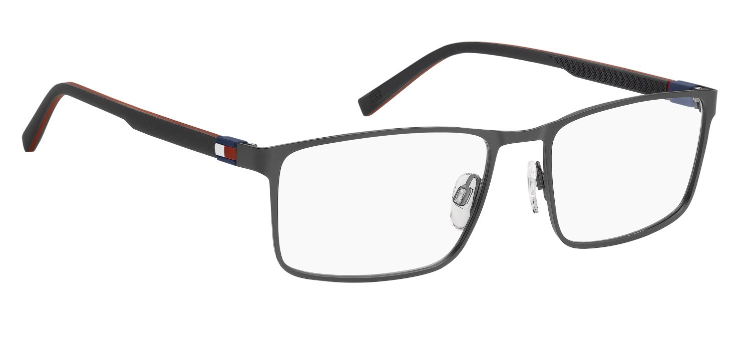 Eyeglasses Tommy Hilfiger Th 2321 111241 SVK color matte ruthenium black shape rectangle 