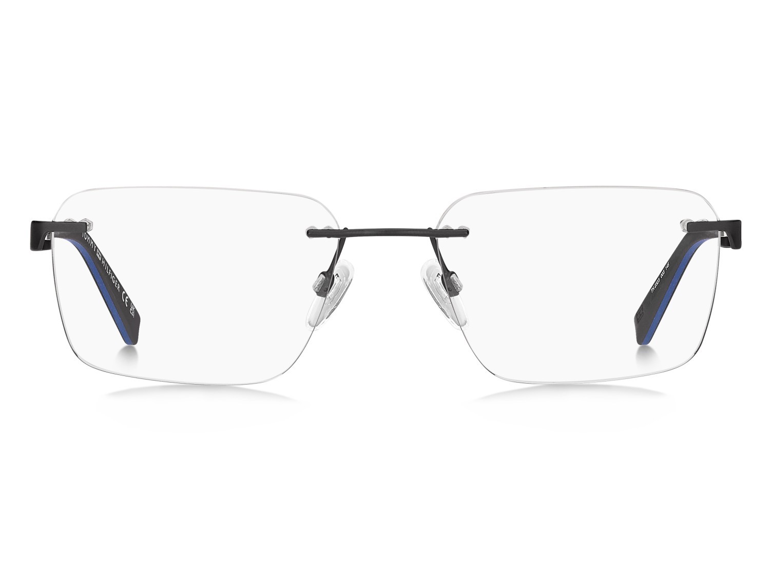 Eyeglasses Tommy Hilfiger Th 2323 111242 003 color matte black shape rectangle 