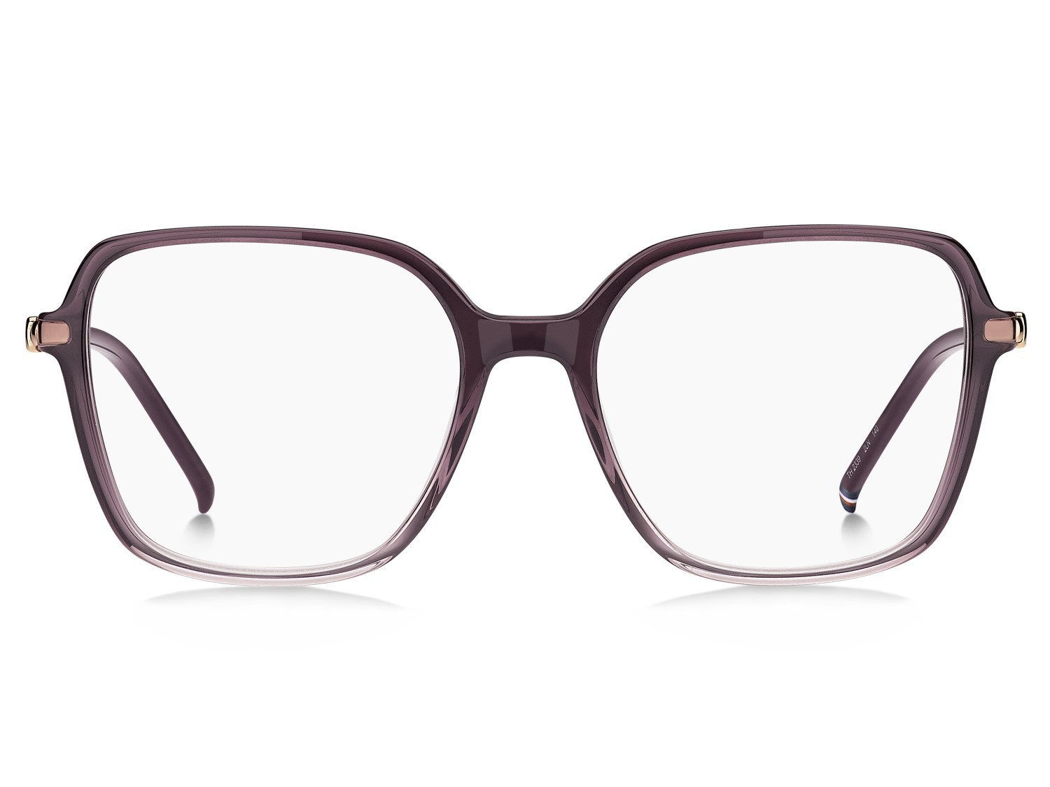 Occhiali da vista Tommy Hilfiger Th 2339 111243 2LN colore shaded burgundy pink forma quadrato 