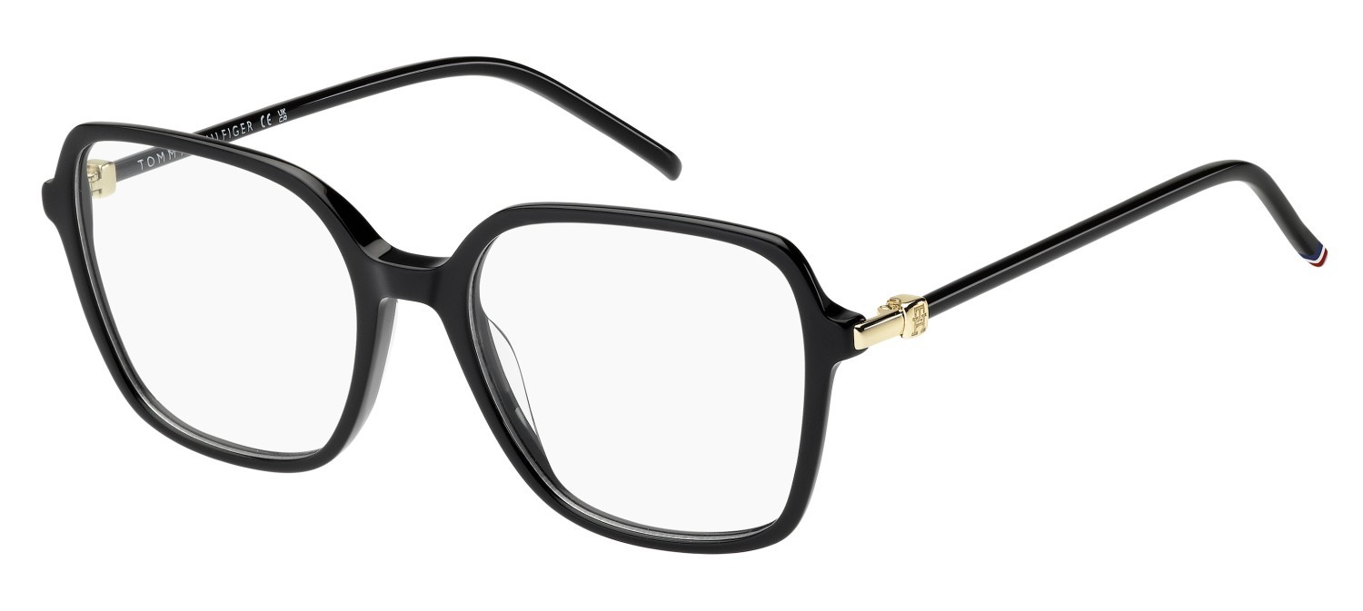 Occhiali da vista Tommy Hilfiger Th 2339 111243 807 colore black forma quadrato 