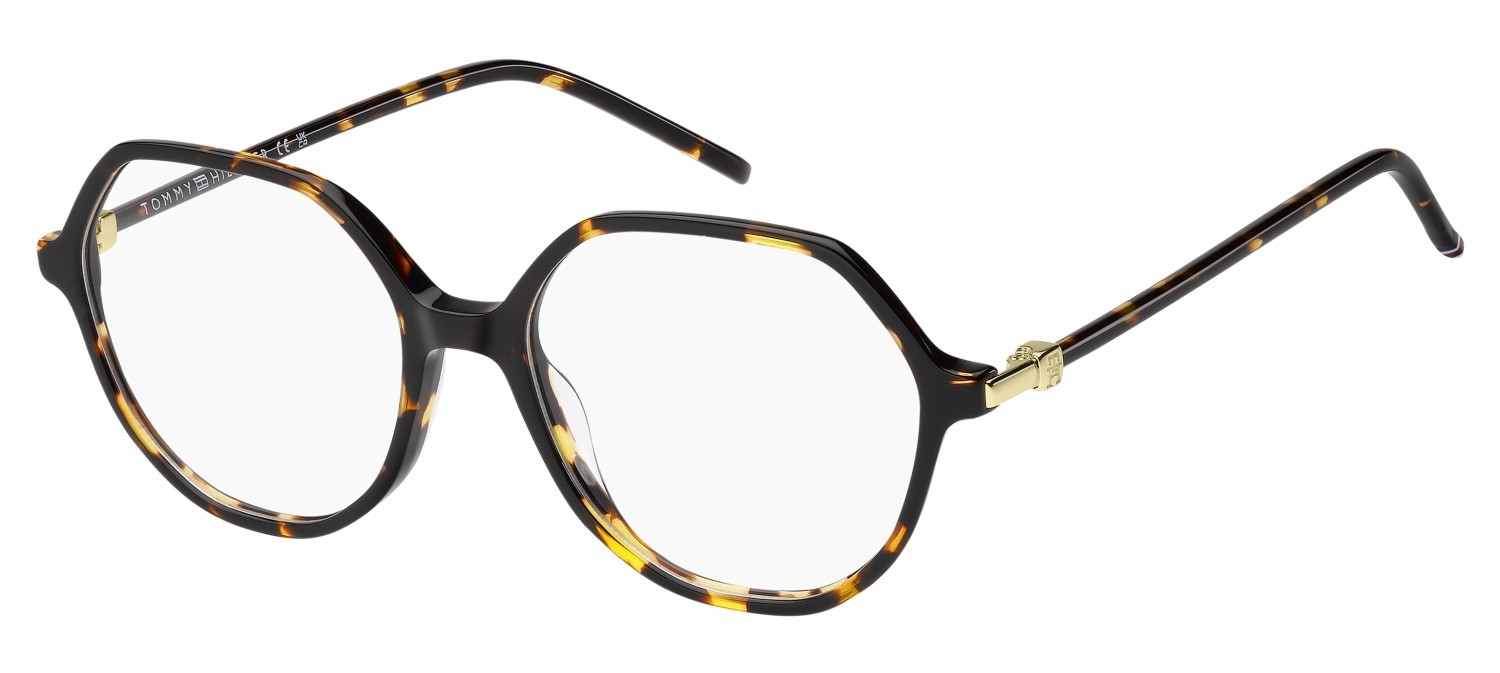 Occhiali da vista Tommy Hilfiger Th 2340 111244 05L colore havana 2 forma rotondo 