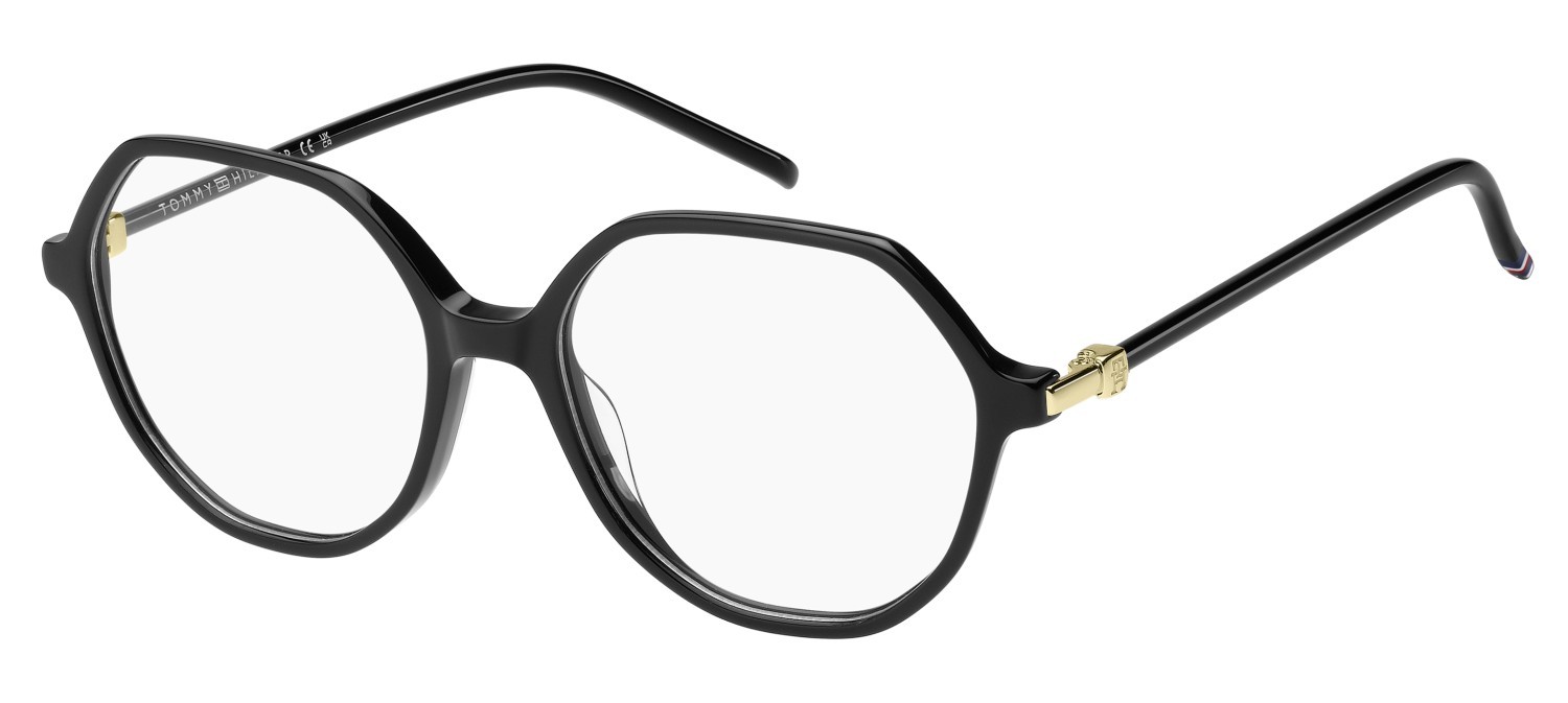 Occhiali da vista Tommy Hilfiger Th 2340 111244 807 colore black forma rotondo 