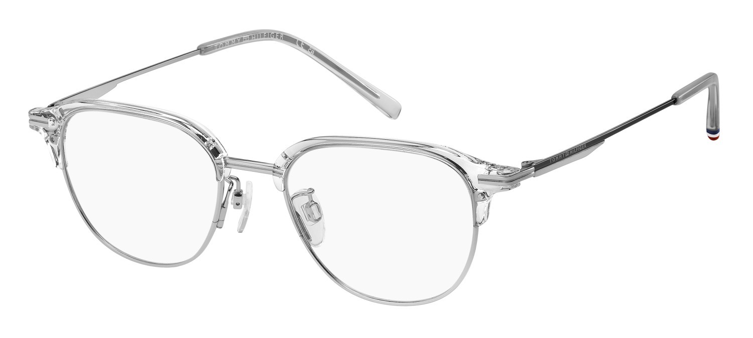 Occhiali da vista Tommy Hilfiger Th 2365/F 111247 HKT colore cryst silver forma rettangolare 