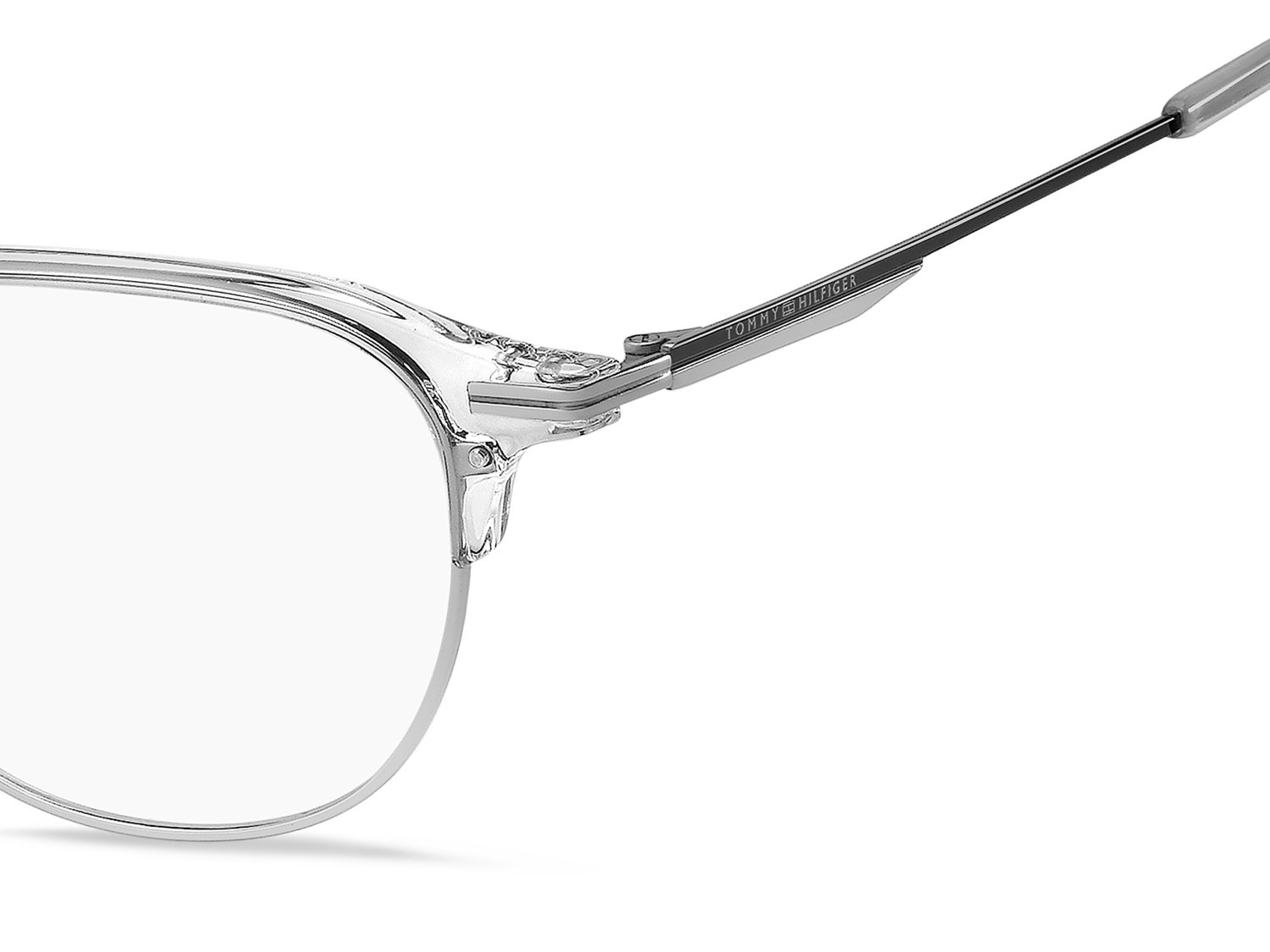 Occhiali da vista Tommy Hilfiger Th 2365/F 111247 HKT colore cryst silver forma rettangolare 