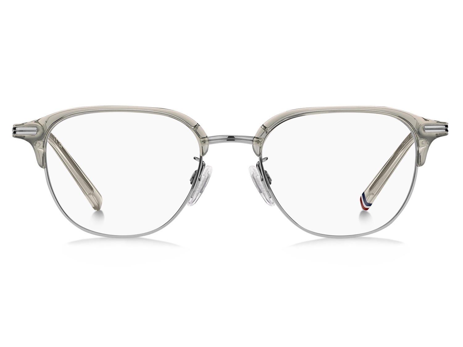 Occhiali da vista Tommy Hilfiger Th 2365/F 111247 R1T colore beige ruthenium forma rettangolare 