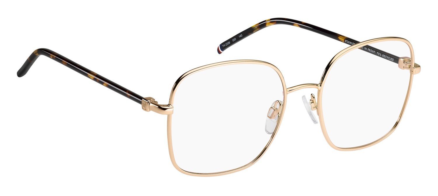 Occhiali da vista Tommy Hilfiger Th 2338 111251 000 colore rose gold forma quadrato 