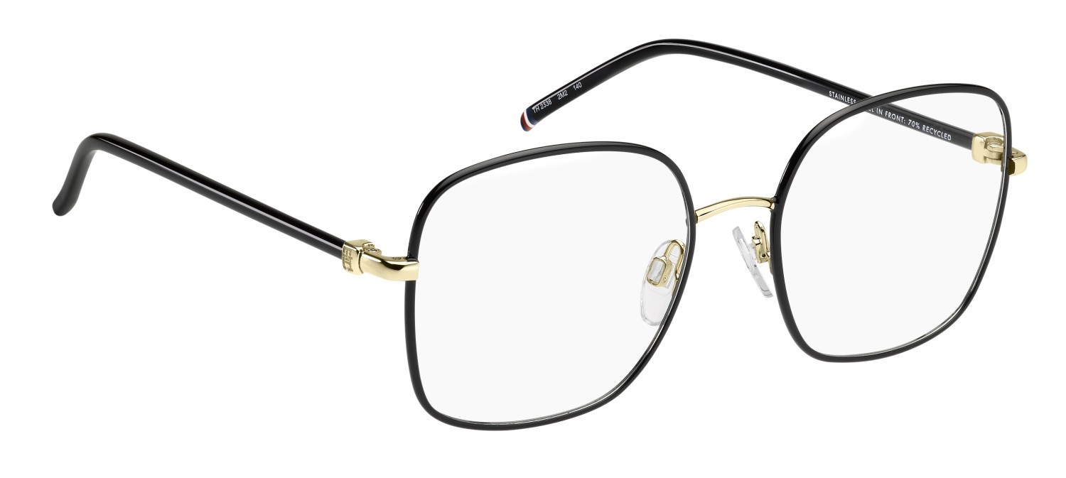 Occhiali da vista Tommy Hilfiger Th 2338 111251 2M2 colore black gold forma quadrato 