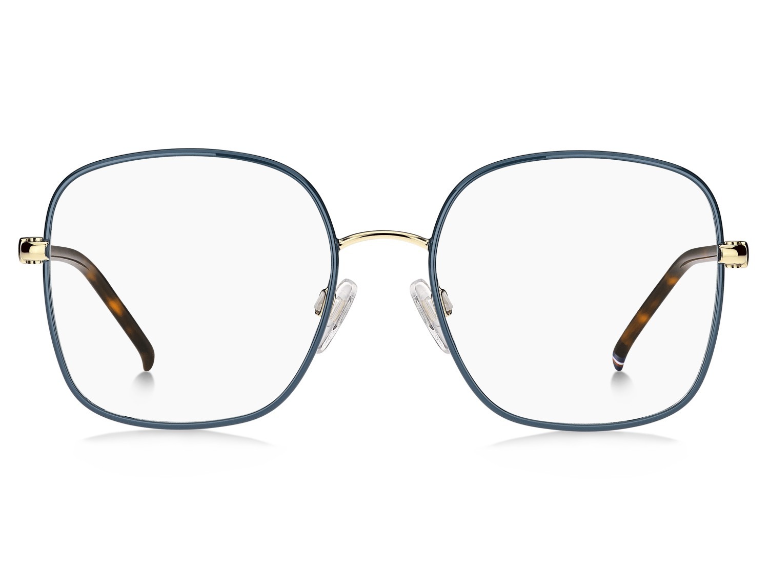 Occhiali da vista Tommy Hilfiger Th 2338 111251 5F6 colore teal gold forma quadrato 