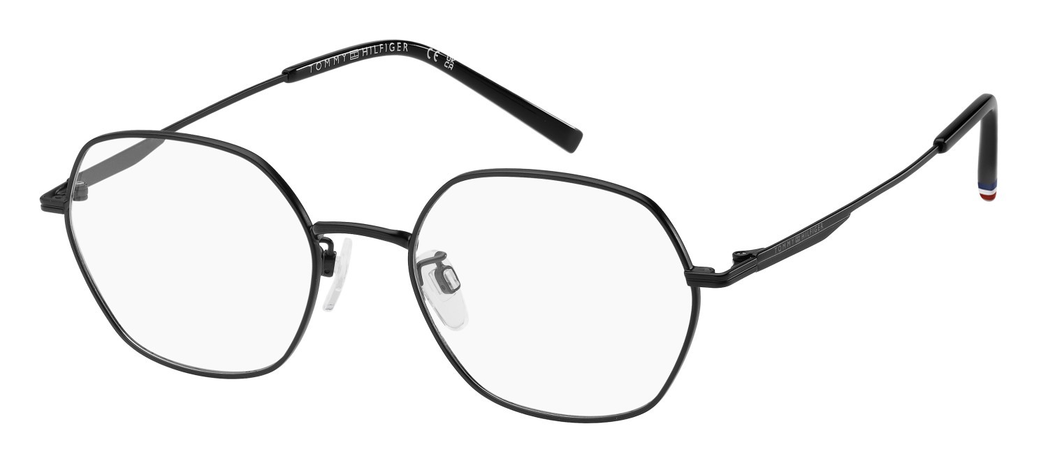 Occhiali da vista Tommy Hilfiger Th 2367/F 111252 003 colore matte black forma quadrato 