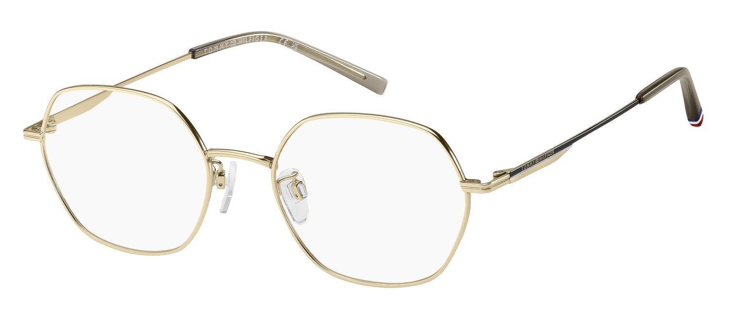 Eyeglasses Tommy Hilfiger Th 2367/F 111252 J5G color gold shape square 