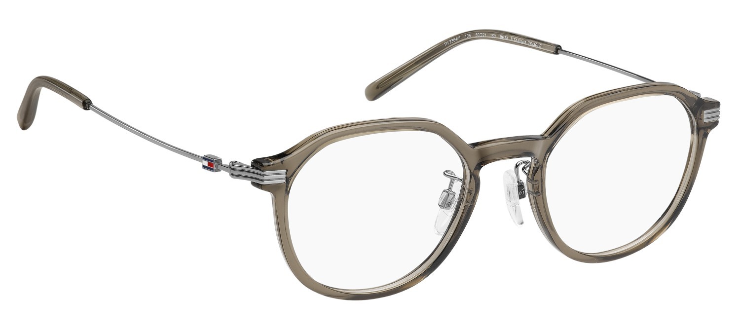 Eyeglasses Tommy Hilfiger Th 2364/F 111297 10A color beige shape pantos 