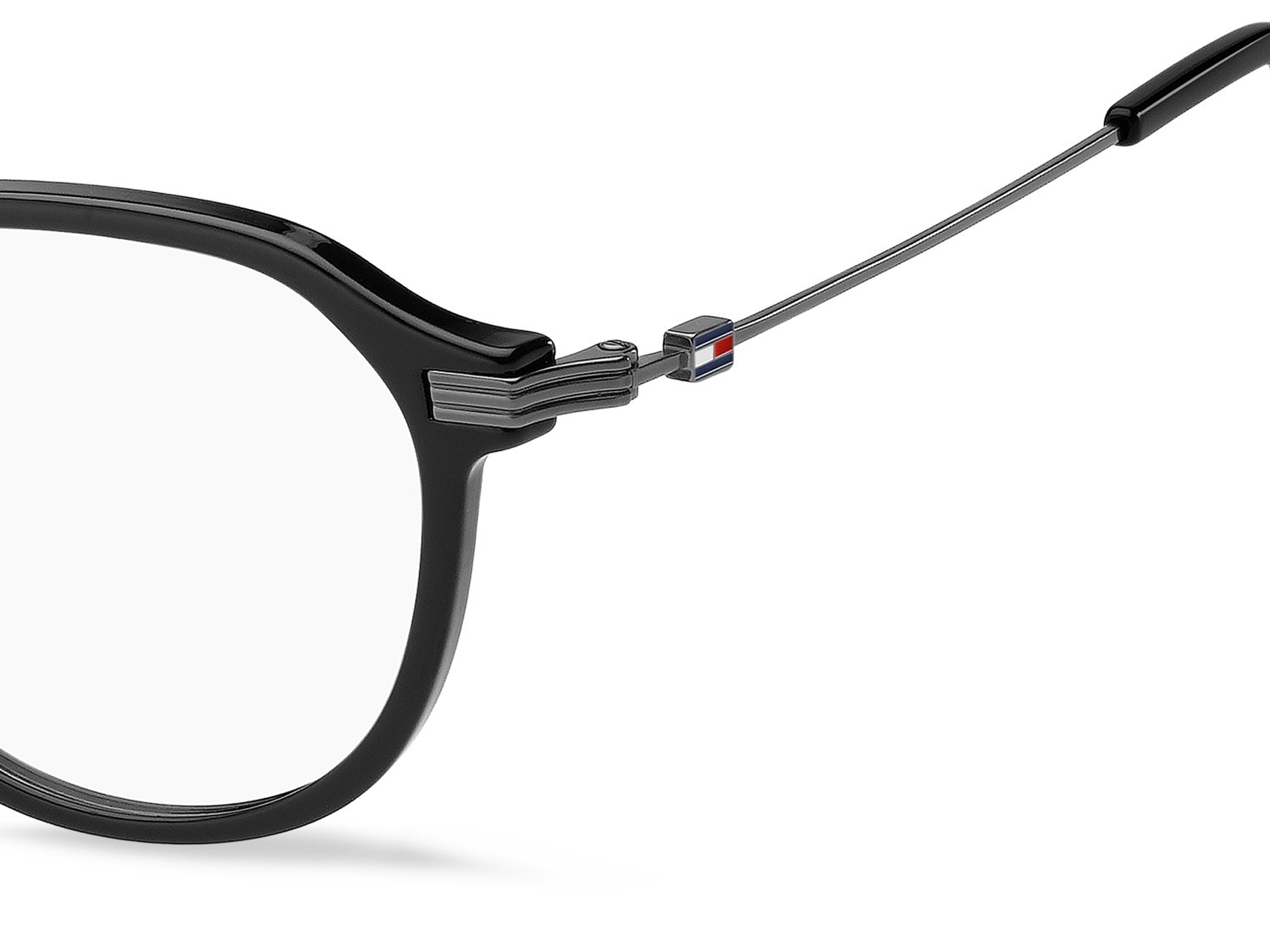Occhiali da vista Tommy Hilfiger Th 2364/F 111297 807 colore black forma pantos 