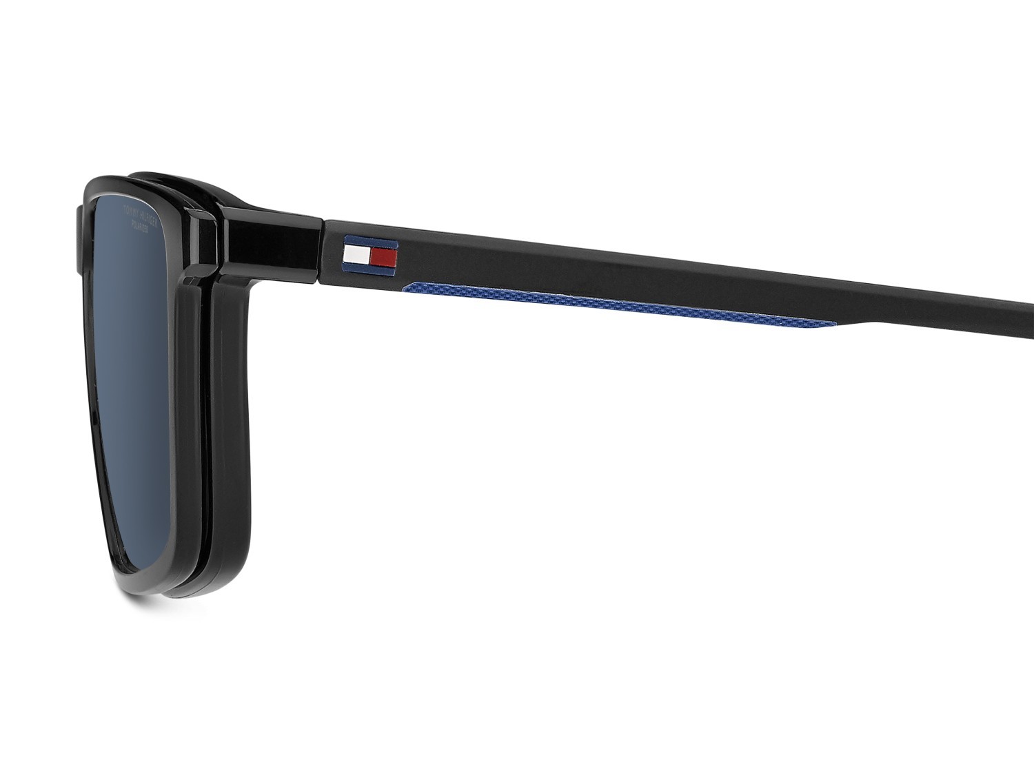 Occhiali da vista Tommy Hilfiger Th 2326/C 111365 D51 colore black blue forma rettangolare lenti blue polarized