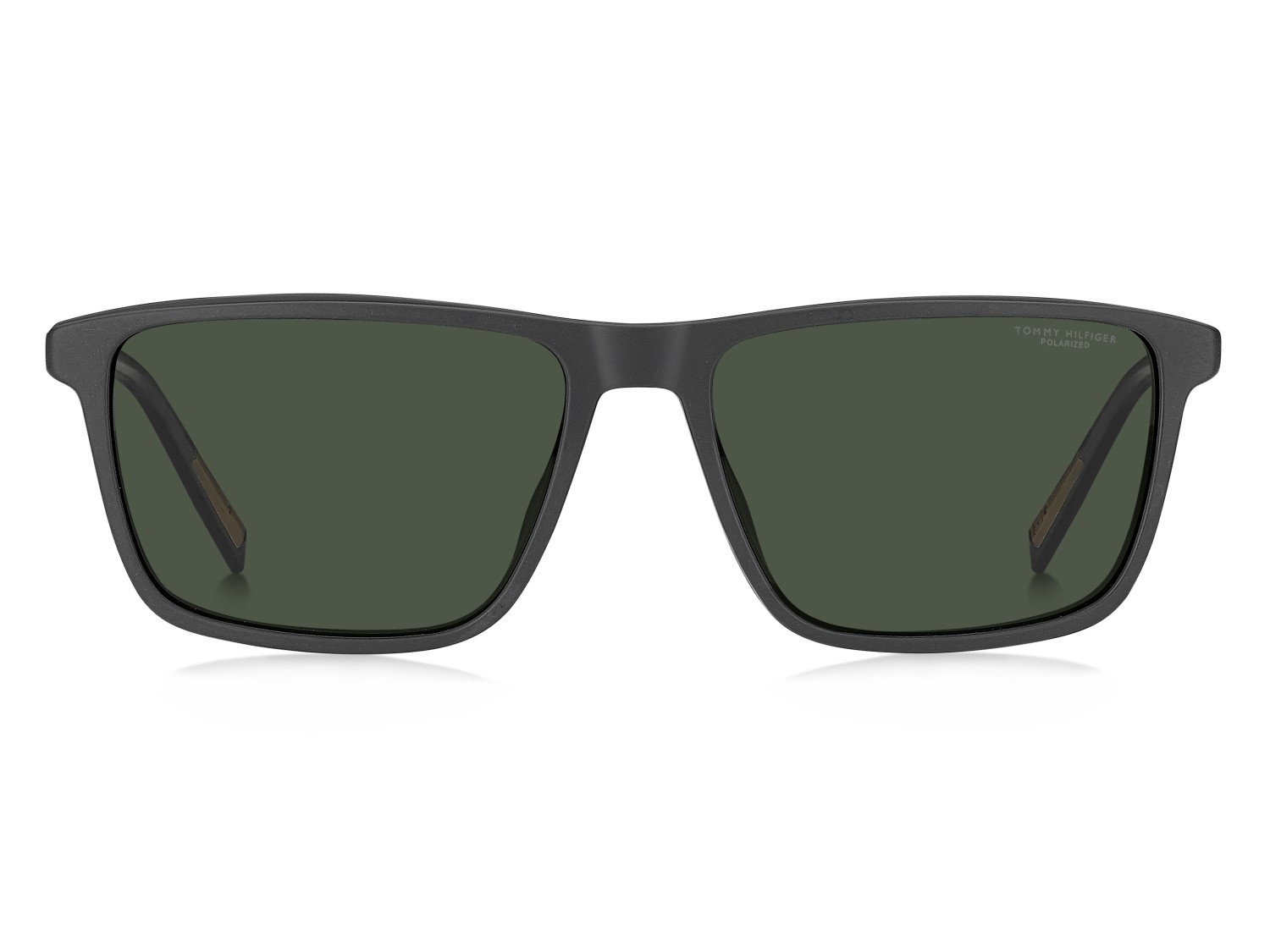 Eyeglasses Tommy Hilfiger Th 2326/C 111365 KB7 color grey shape rectangle lenses green polarized