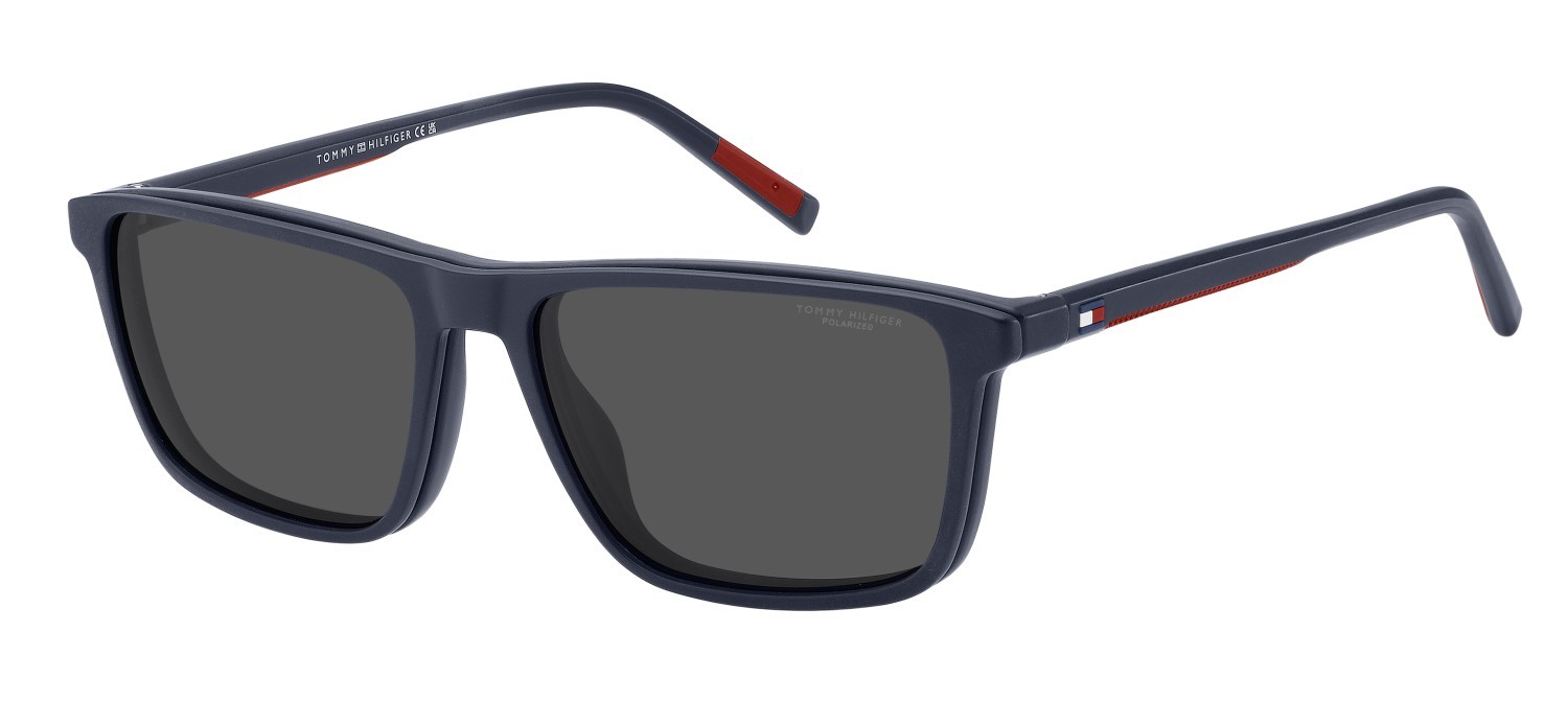 Occhiali da vista Tommy Hilfiger Th 2326/C 111365 PJP colore blue forma rettangolare lenti grey polarized