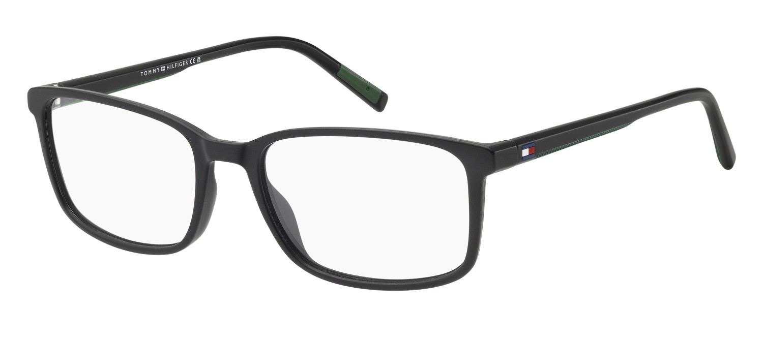 Occhiali da vista Tommy Hilfiger Th 2327 111369 7ZJ colore black green forma rettangolare 