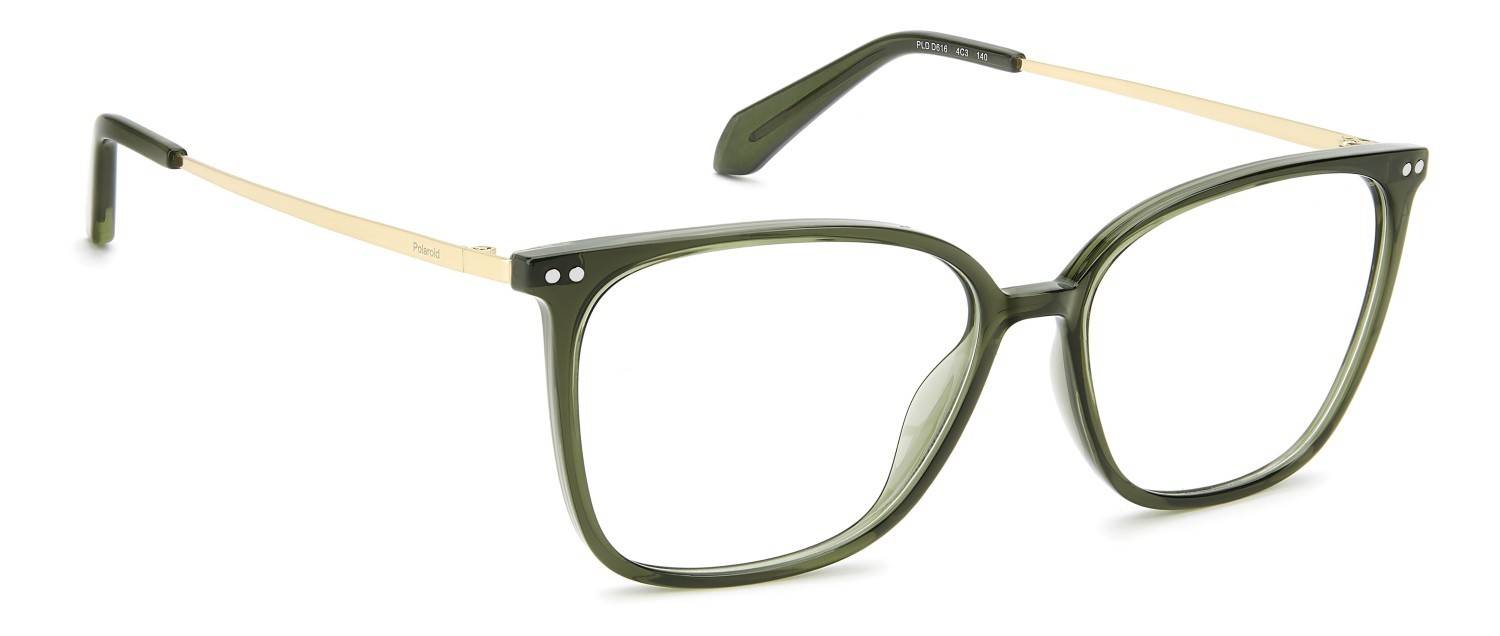 Brillen Polaroid Pld D616 111398 4C3 farbe olive form quadratisch 