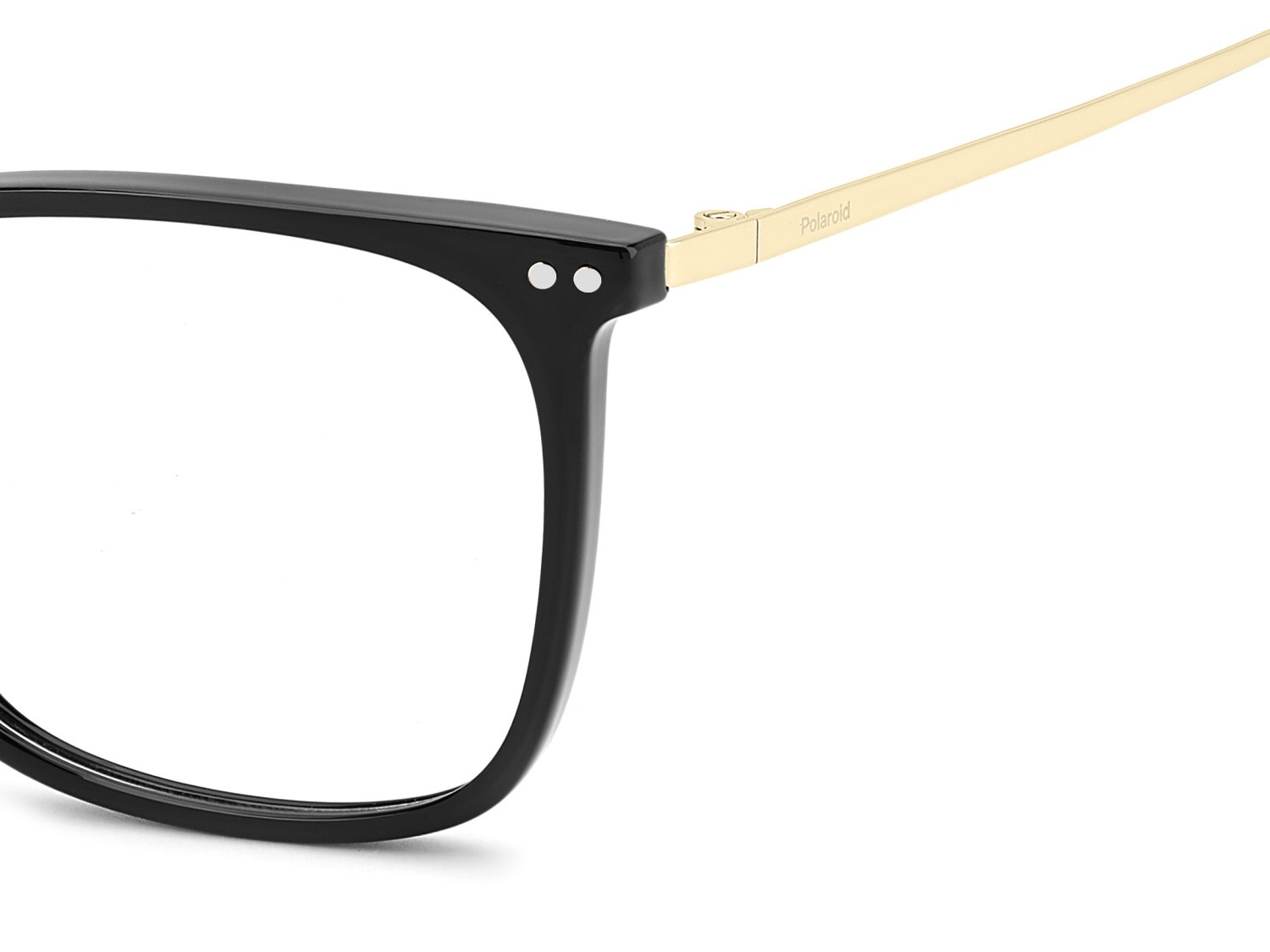 Eyeglasses Polaroid Pld D616 111398 807 color black shape square 