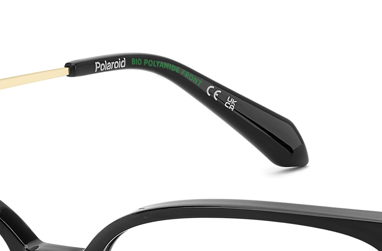 Eyeglasses Polaroid Pld D616 111398 807 color black shape square 