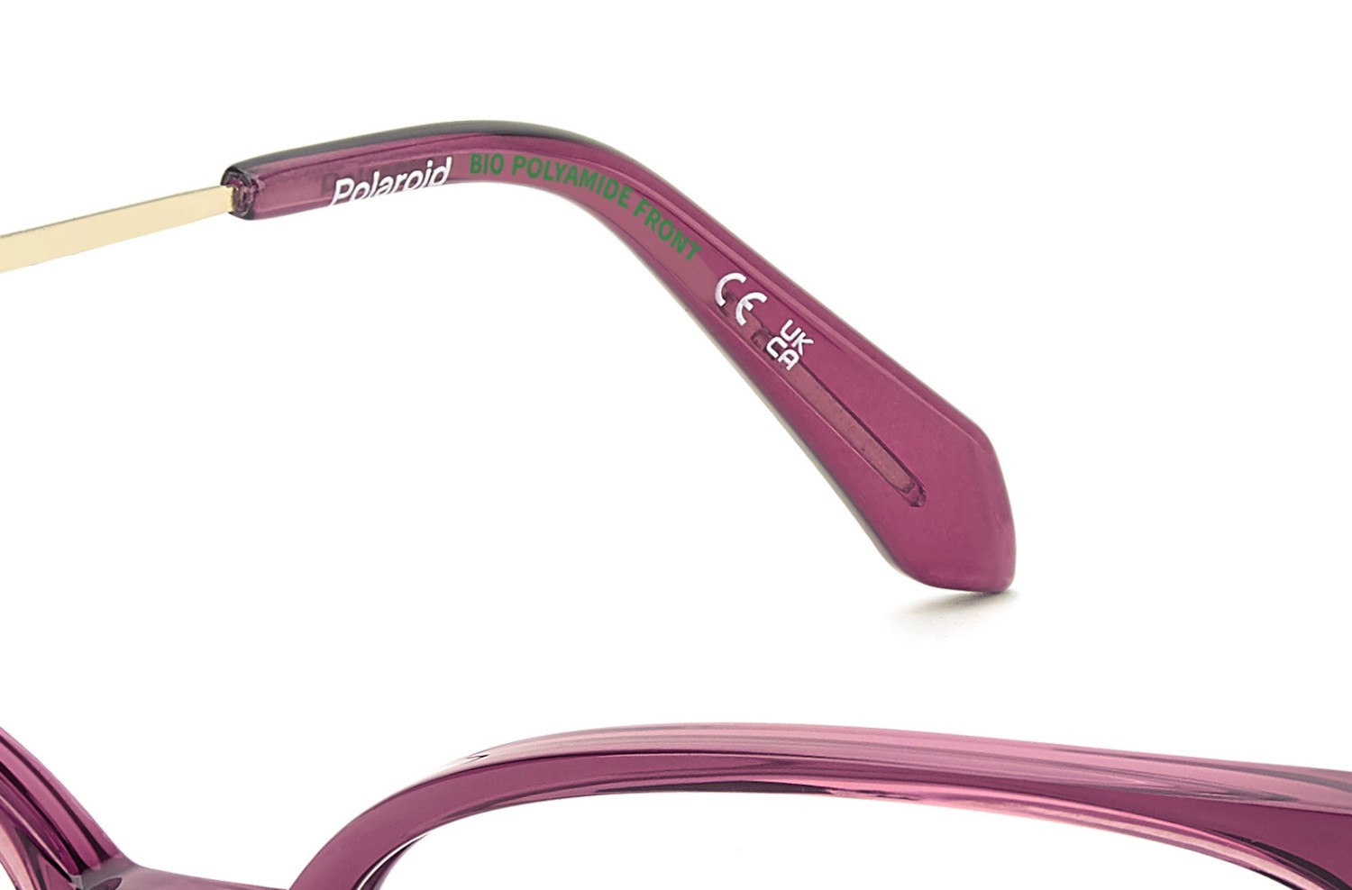 Eyeglasses Polaroid Pld D616 111398 8CQ color cherry shape square 