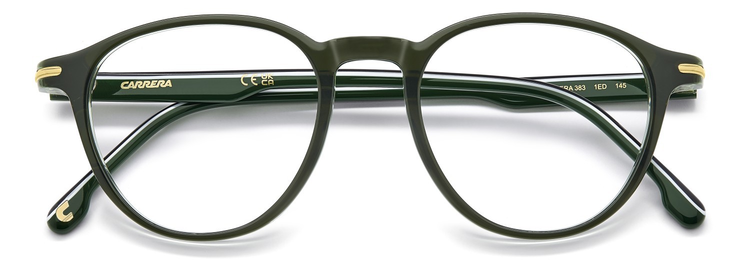 Eyeglasses Carrera 383 111641 1ED color green shape pantos 
