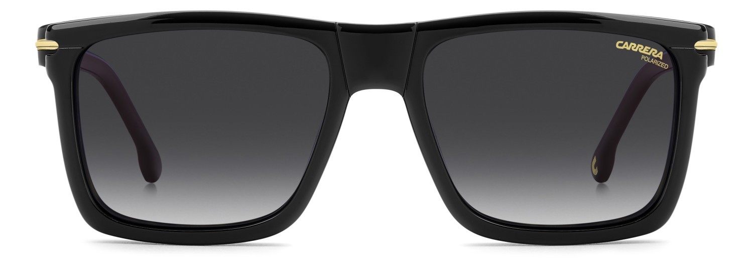 Brillen Carrera Ca 387/C 111646 086 farbe havana form rechteckig gläser grey shaded polarized