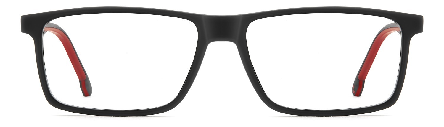Brillen Carrera 8929 111651 BLX farbe matte black red form rechteckig 